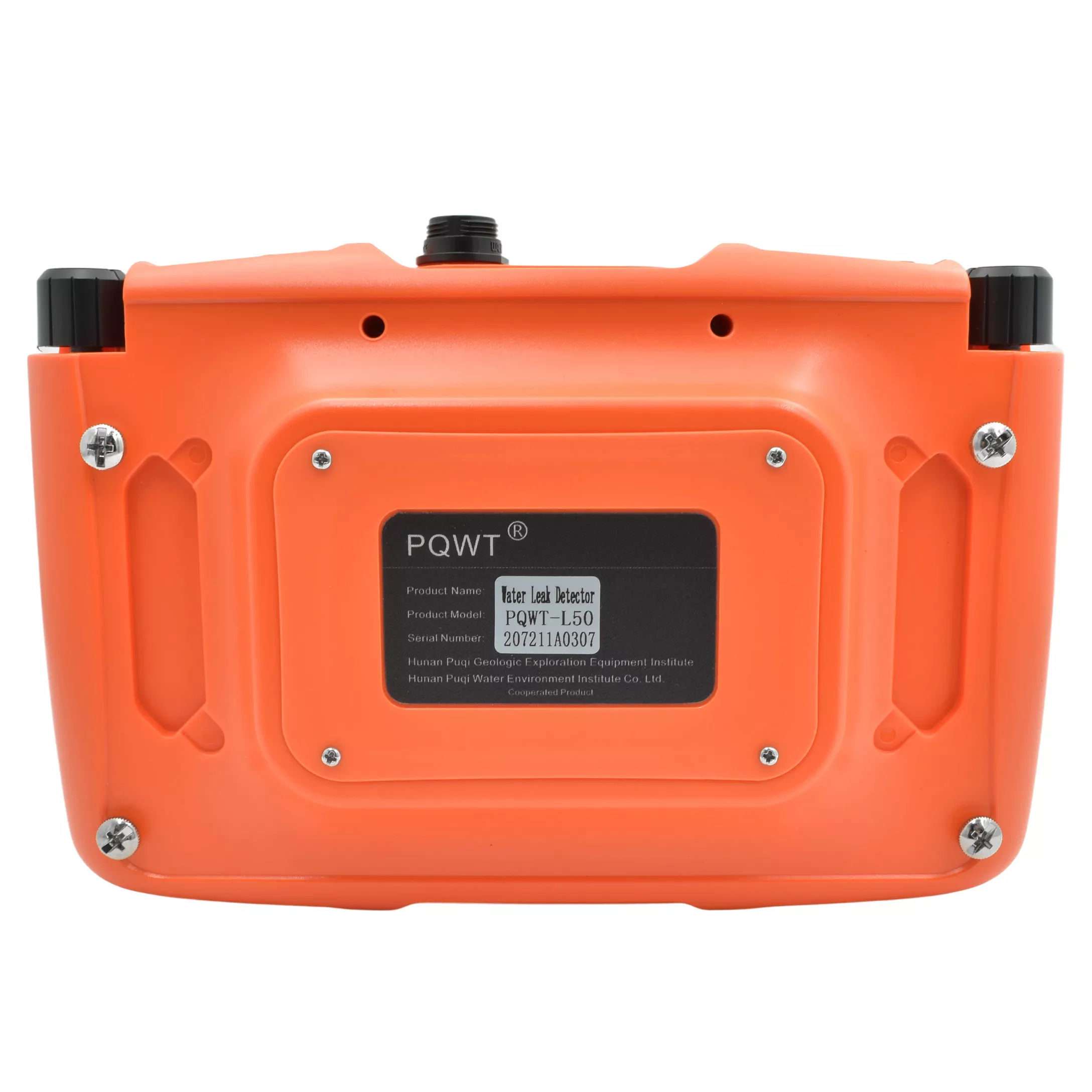 WYKRYWACZ DETEKTOR WYCIEKÓW WODY Z RUR PQWT L50 - widok z tyłu