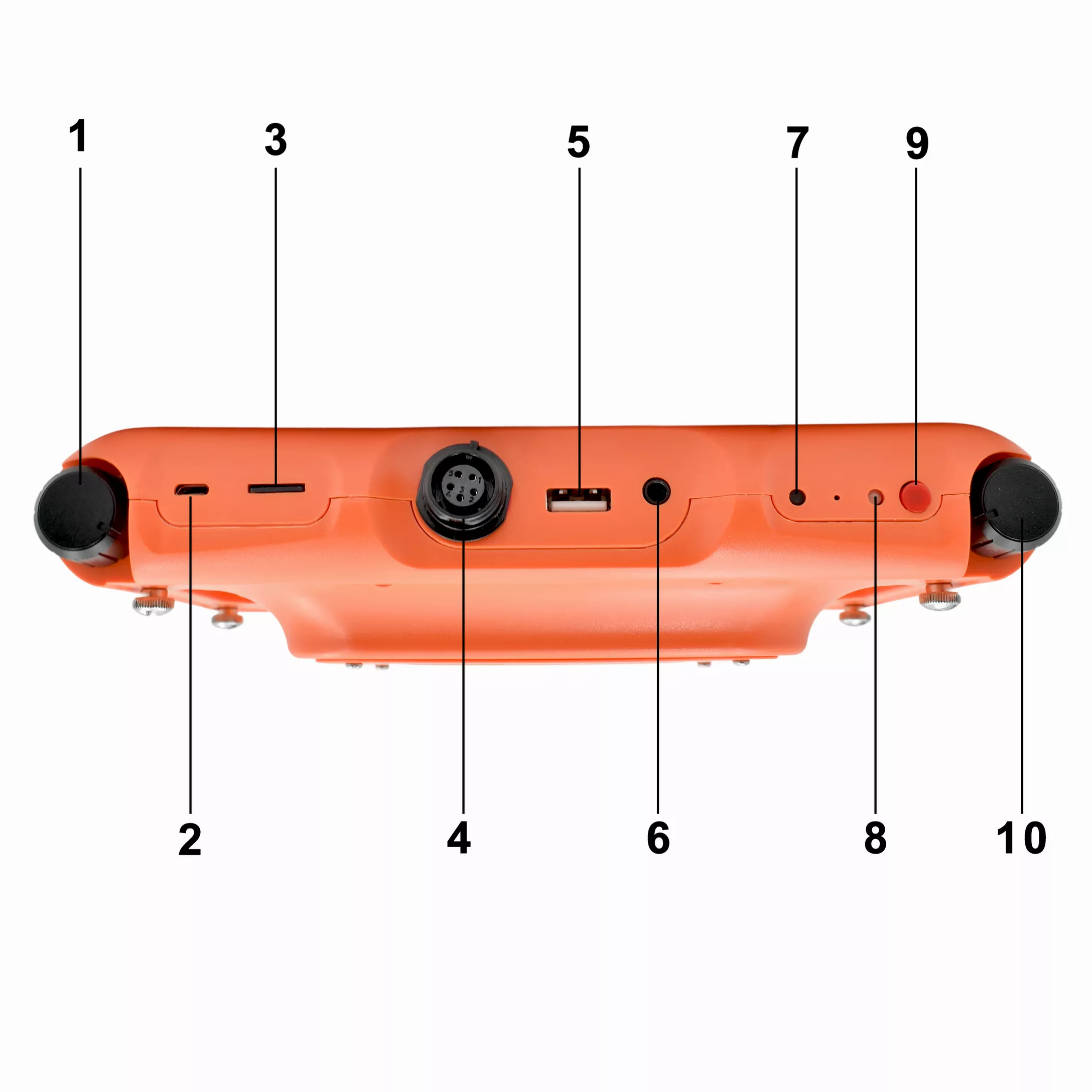 WYKRYWACZ DETEKTOR WYCIEKÓW WODY Z RUR PQWT L50 - rozmieszczenie przycisków