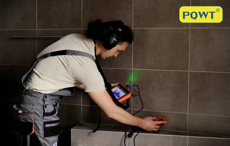 WYKRYWACZ DETEKTOR WYCIEKÓW NIESZCZELNOŚCI WODY Z RUR RURY 0-50cm PQWT L50